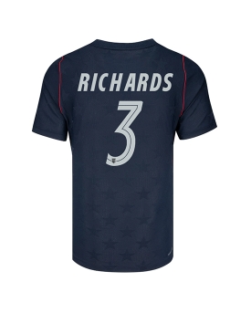 Billige Fotballdrakt Forente stater Chris Richards #3 Replika Bortedrakt VM 2026 Kortermet Billige Fotballdrakt Forente stater Chris Richards #3 Replika Bortedrakt VM 2026 Kortermet